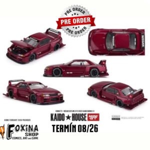 !!!Předobjednávka!!! Mini GT 1989 Nissan Skyline GTR (R32) 1989 Kaido Works V1, red