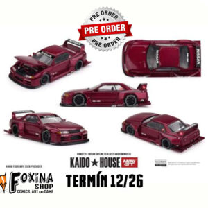 !!!Předobjednávka!!! Mini GT 1989 Nissan Skyline GTR (R32) 1989 Kaido Works V1, red