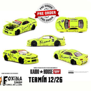 !!!Předobjednávka!!! Mini GT Nissan Skyline GT-R (R34) KAIDO Works, lime