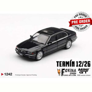 !!!Předobjednávka!!! Mini GT 1999 BMW 750IL (E38), black sapphire