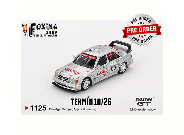 !!!Předobjednávka!!! Mini GT 1995 Mercedes-Benz 190E 2.5-16 Evolution II #37 Asia Touring Car Championship
