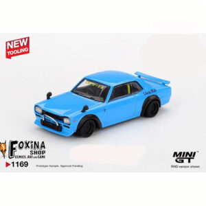 Mini GT 2015 Nissan Hakosuka *Nissan LB Works Hakosuka*, baby blue