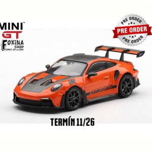 MINI GT PORSCHE 911 GT3 RS ORANGE !!!Předobjednávka!!! Mini GT 2024 Porsche 911 (992) GT3 RS Weissach Package, gulf orange