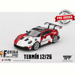 !!!Předobjednávka!!! Mini GT 2025 Porsche 911 (992) GT3 RS Weissach Ring Taxi