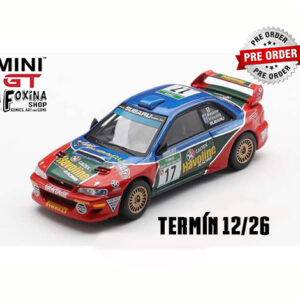 !!!Předobjednávka!!! Mini GT 2000 Subaru Impreza WRC98 #17 Rally New Zealand, various Blistr balení