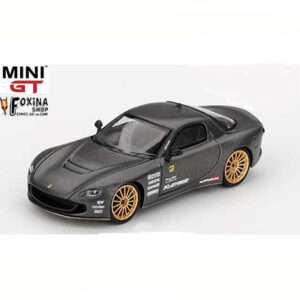 Mini GT 2025 Mazda RX7 (FD3S) Re-Amemiya Matsukiyo Koku 3 Rotor NA-7 TAS Best Tuned Car Award, grey