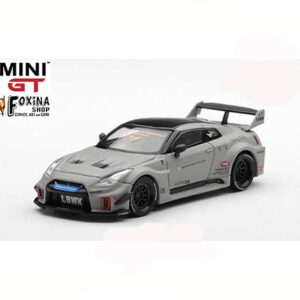 Mini GT 2026 Nissan GTR R35 LB-Super Silhouette GT-RR Ver1 matt grey Blistr balení