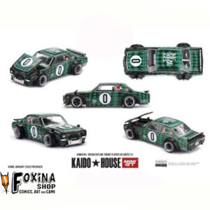 Mini GT 1969 Nissan Skyline GT-R (KPGC10) Cortez V1, green