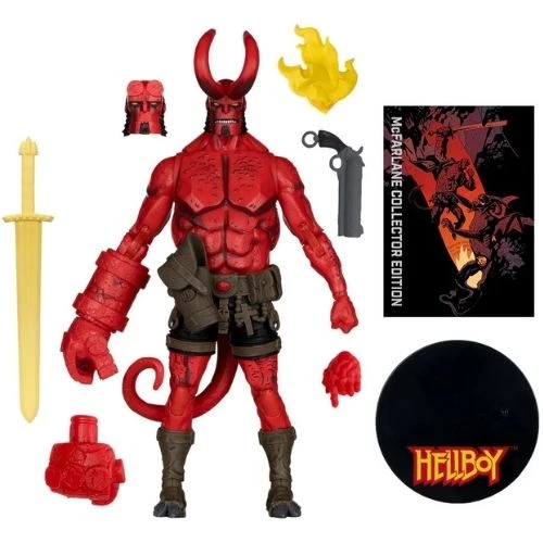 Hellboy McFarlane Collector Edition Action Figure Hellboy #60 Platinum Chase Edition - Obrázek 2