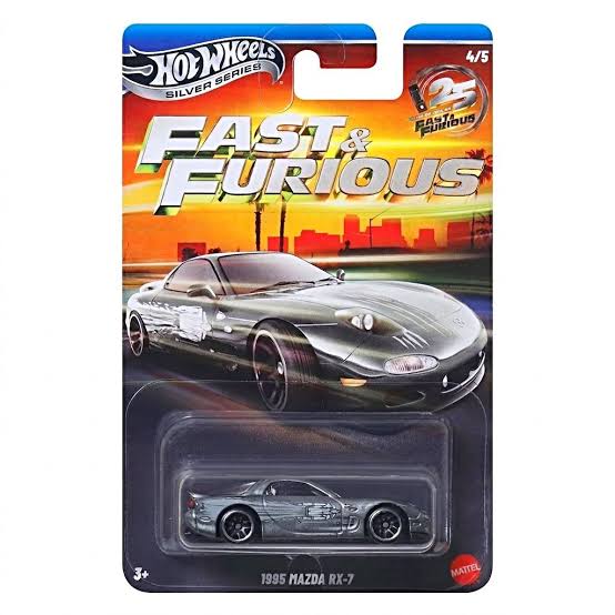 Hot Wheels Fast & the Furious Fast Rides 25 Years Anniversary – 1995 Mazda RX-7