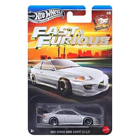 Hot Wheels Fast & the Furious Fast Rides 25 Years Anniversary – 1993 Honda Civic EX EJ1