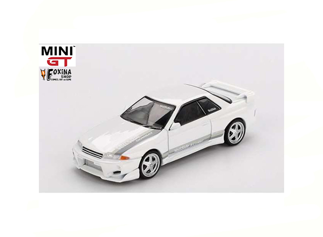 Mini GT 2011 Nissan Skyline GT-R (R32) Veilside Combat C-I, white